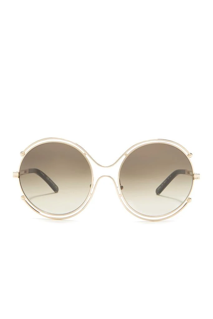 商品Chloé|59mm Round Sunglasses,价格¥681,第3张图片详细描述