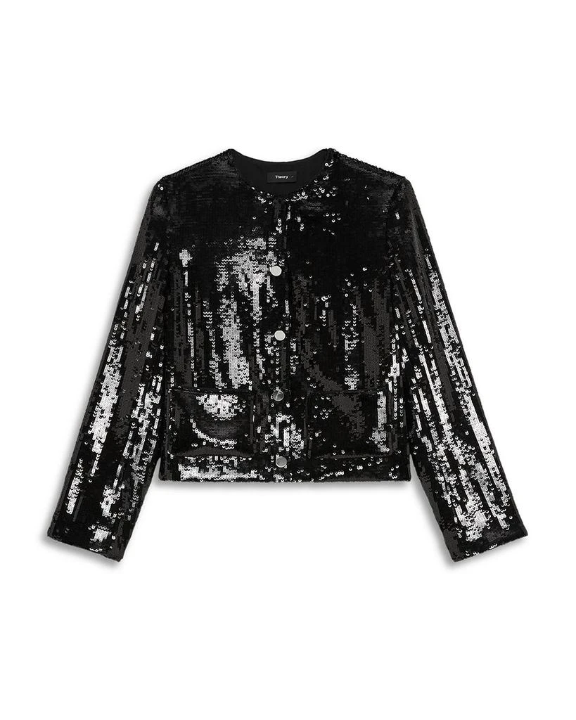 Sequined Cropped Jacket 商品