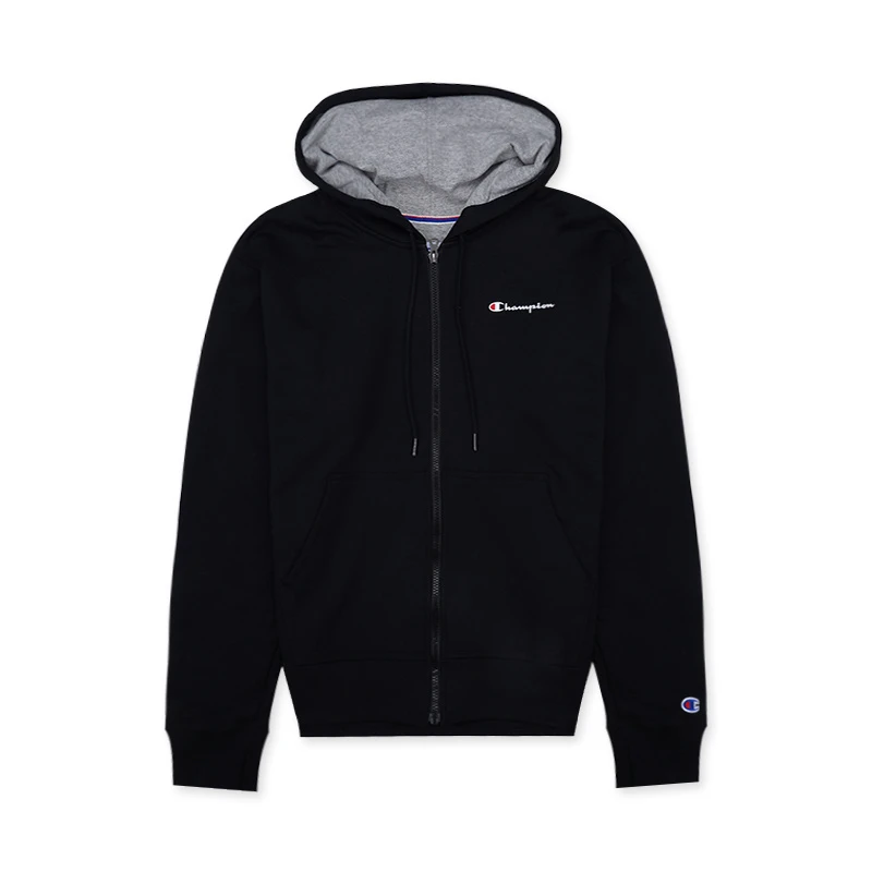 商品CHAMPION|冠军左胸草写小logo连帽拉链卫衣外套【M】GF91H-Y08160,价格¥378,第1张图片