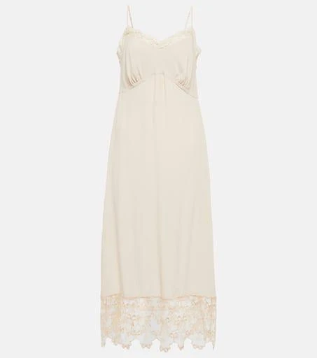 商品Simone Rocha|Crêpe de chine slip dress,价格¥4317,第1张图片