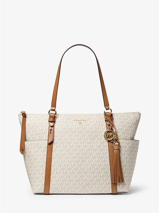 商品Michael Kors|Sullivan Large Logo Top-Zip Tote Bag,价格¥961,第1张图片