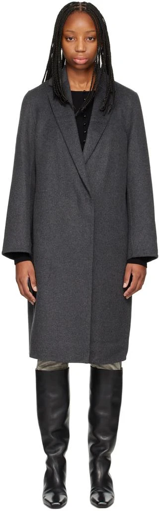 商品Vince|Gray Classic Coat,价格¥3022,第1张图片