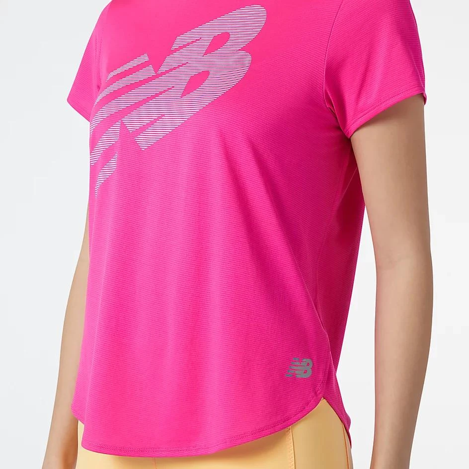 商品New Balance|Printed Accelerate Short Sleeve,价格¥163,第4张图片详细描述