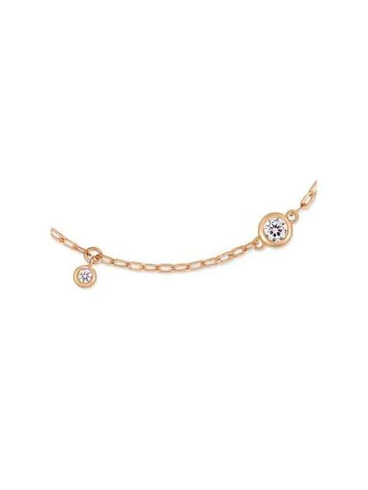 商品hyeres-lor|Essence 14k Point Bracelet (PG),价格¥2729,第2张图片详细描述