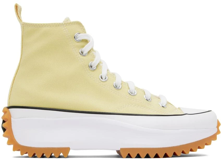 商品Converse|Yellow Run Star Hike Seasonal Color Sneakers,价格¥176,第1张图片