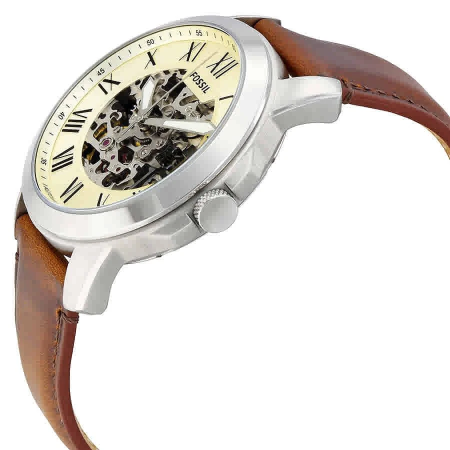 商品Fossil|Grant Automatic Beige Skeleton Dial Men's Watch ME3099,价格¥915,第2张图片详细描述