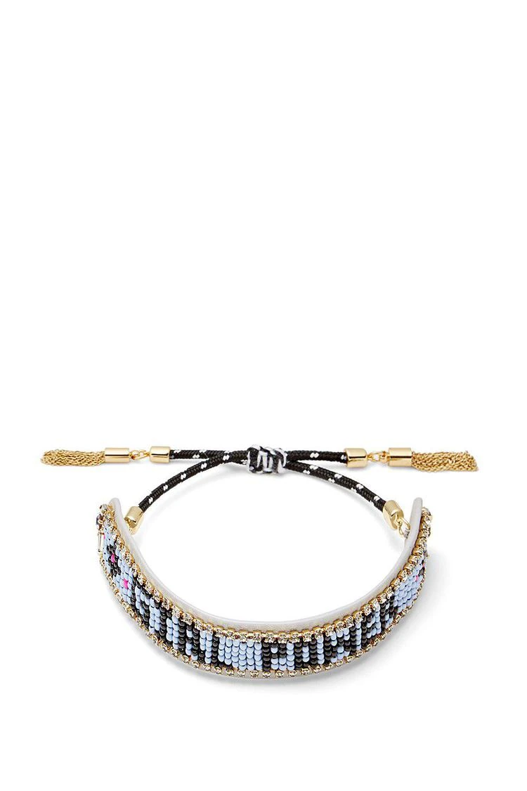 商品Rebecca Minkoff|"Girl Power" 小彩珠友谊手链,价格¥289,第1张图片