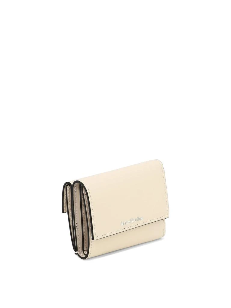 商品Acne Studios|Wallet With Logo Wallets & Card Holders White,价格¥1559,第2张图片详细描述