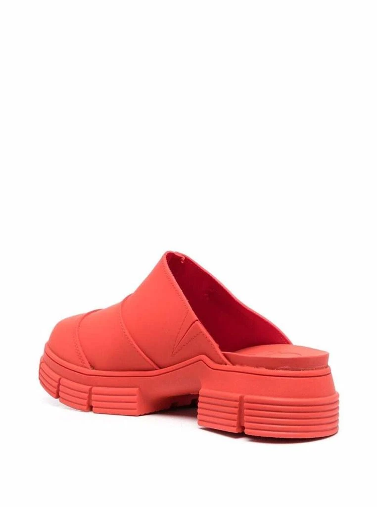 商品Ganni|Ganni Recycled Rubber City Mule,价格¥1125,第3张图片详细描述