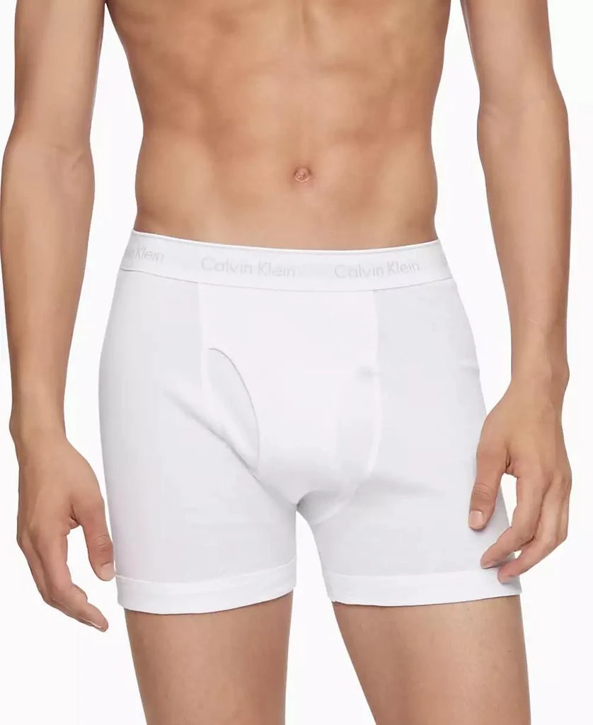 商品Calvin Klein|Men's 3-Pack Cotton Classics Boxer Briefs Underwear,价格¥246,第5张图片详细描述