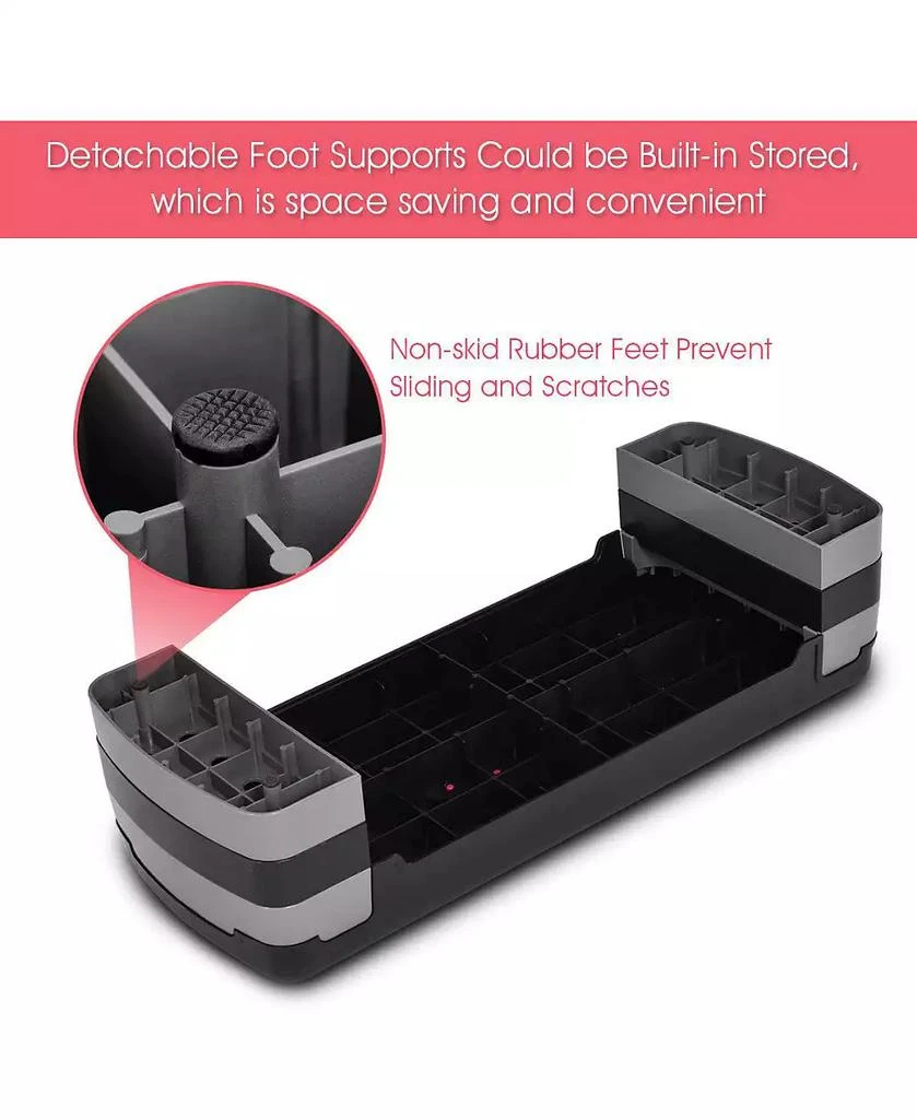 32'' Fitness Aerobic Step Adjust 4" - 6" - 8" Exercise Stepper 商品