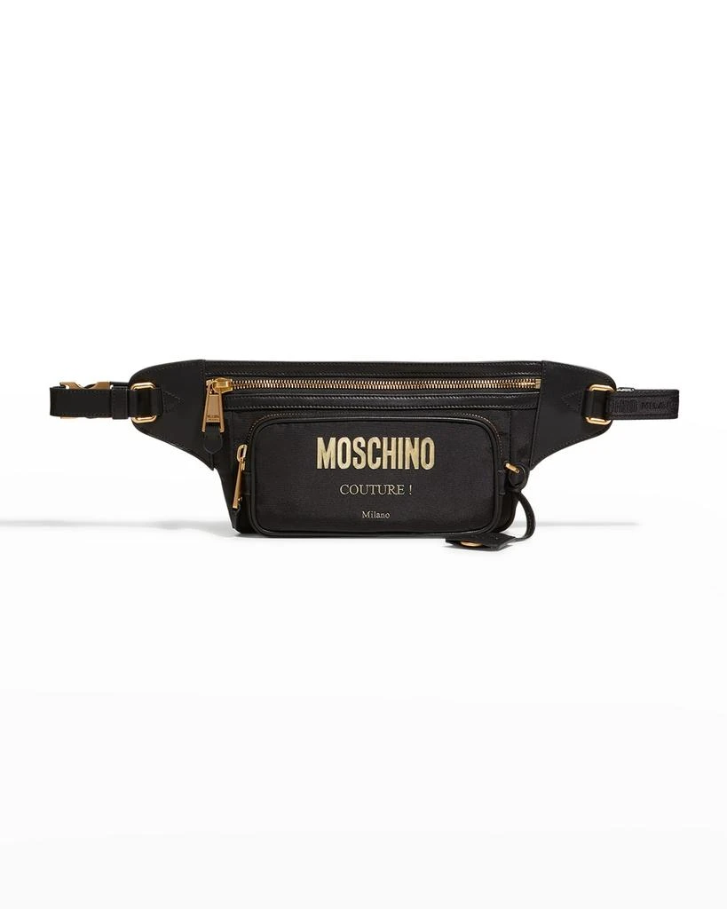 商品Moschino|Men's Logo Belt Bag,价格¥5749,第1张图片