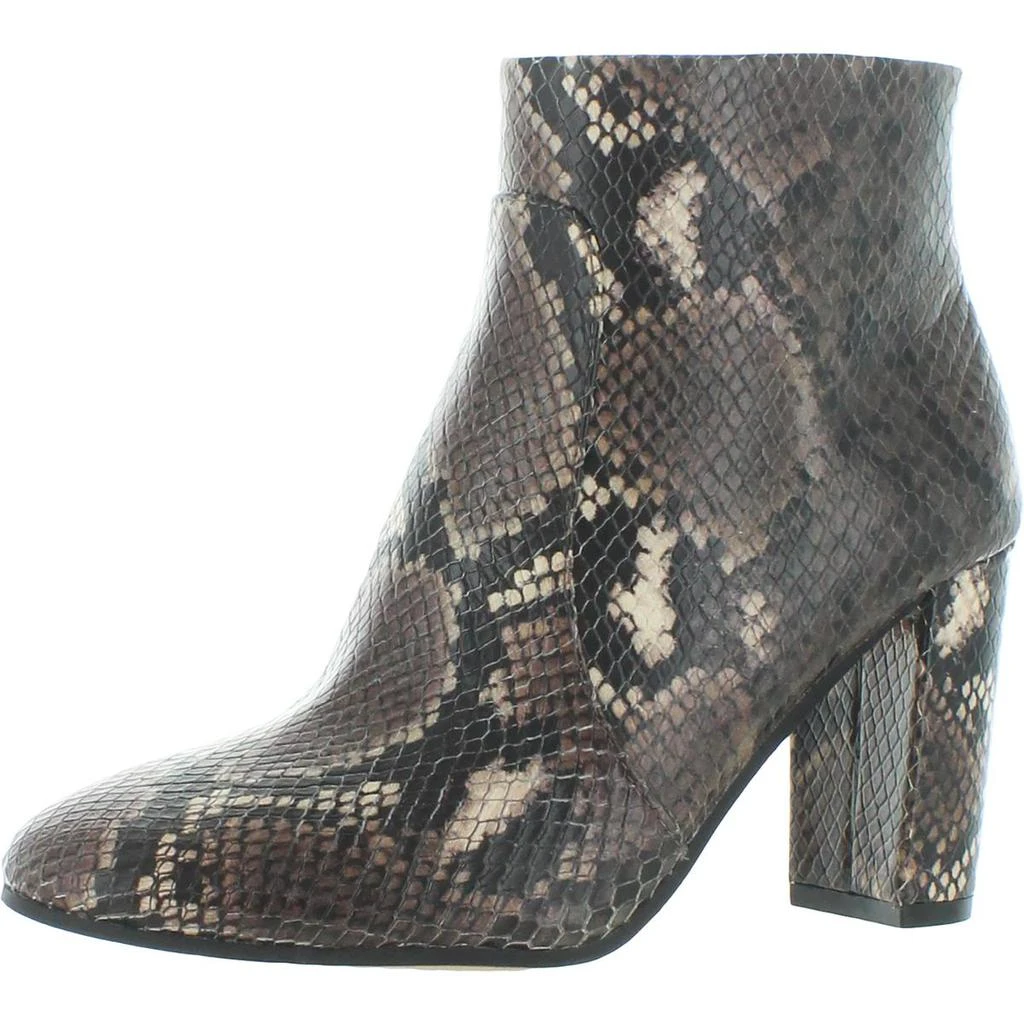 商品Vince Camuto|Vince Camuto Womens Sanstan Leather Snake Print Booties,价格¥91,第1张图片