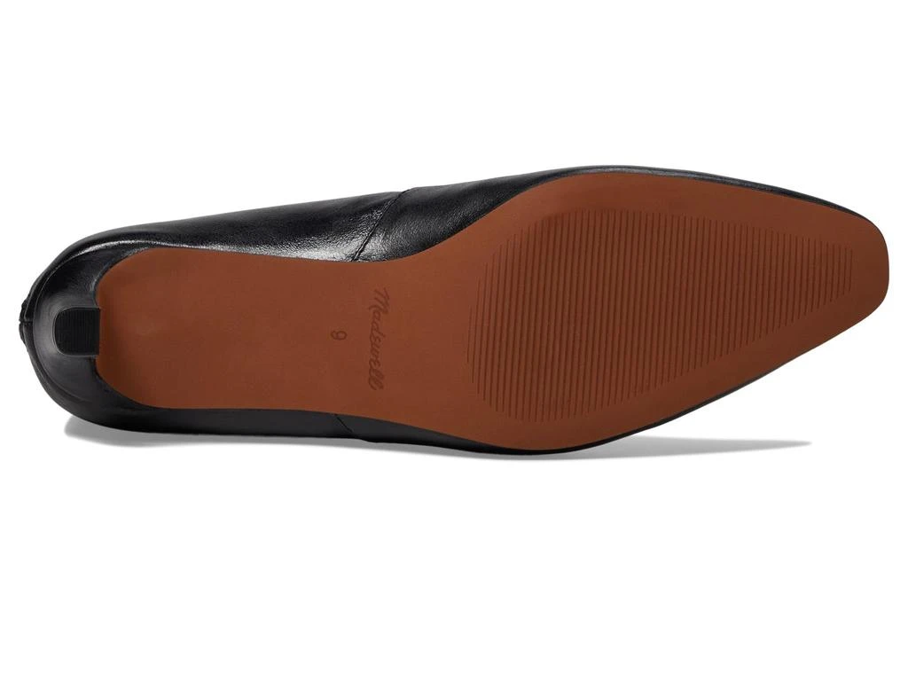 商品Madewell|The Dimes Kitten-Heel Boot in Crinkle Leather,价格¥1462,第3张图片详细描述