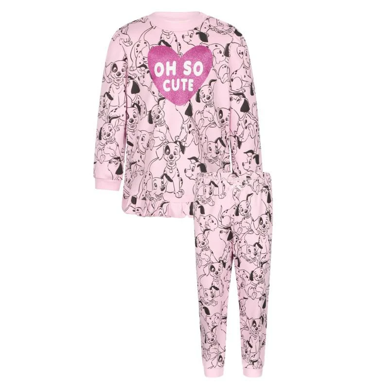 商品Original Marines|101 dalmatians aop pajama set in pink,价格¥448,第1张图片