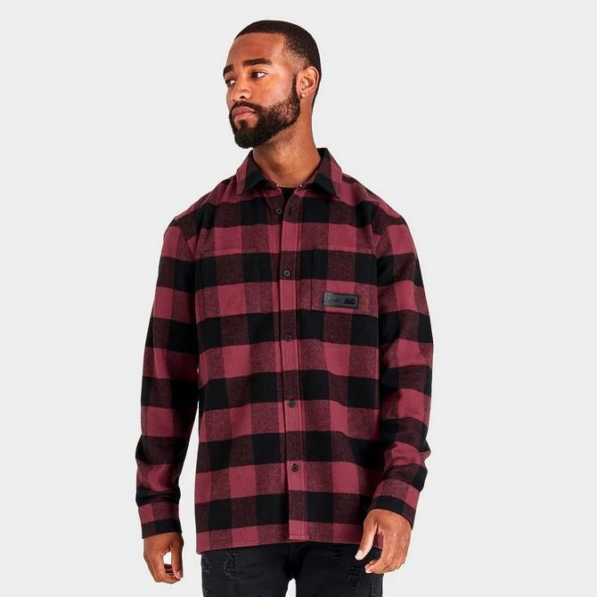 商品SUPPLY & DEMAND|Men's Supply & Demand Gothic Check Flannel Shirt,价格¥261,第3张图片详细描述