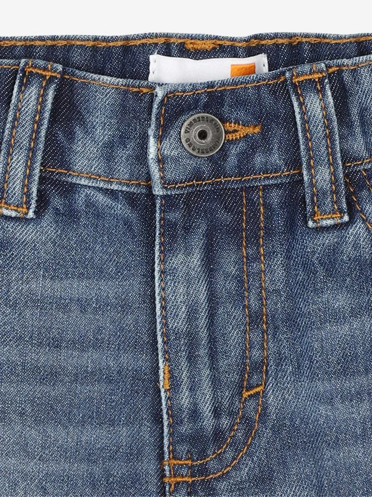 商品Timberland|Baby Boys Denim Bermuda Shorts in Blue,价格¥164,第3张图片详细描述