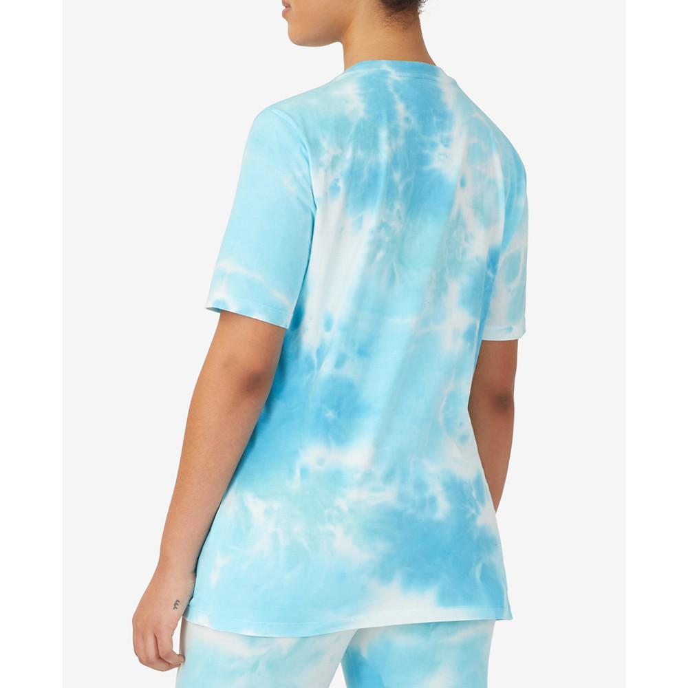 Women's Alivia Cotton Tie-Dyed T-Shirt商品第2张图片规格展示