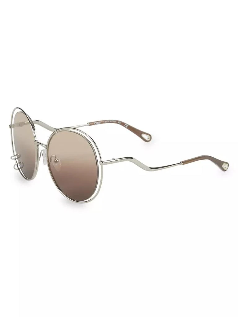 商品Chloé|Wendy 59MM Round Sunglasses,价格¥3708,第2张图片详细描述