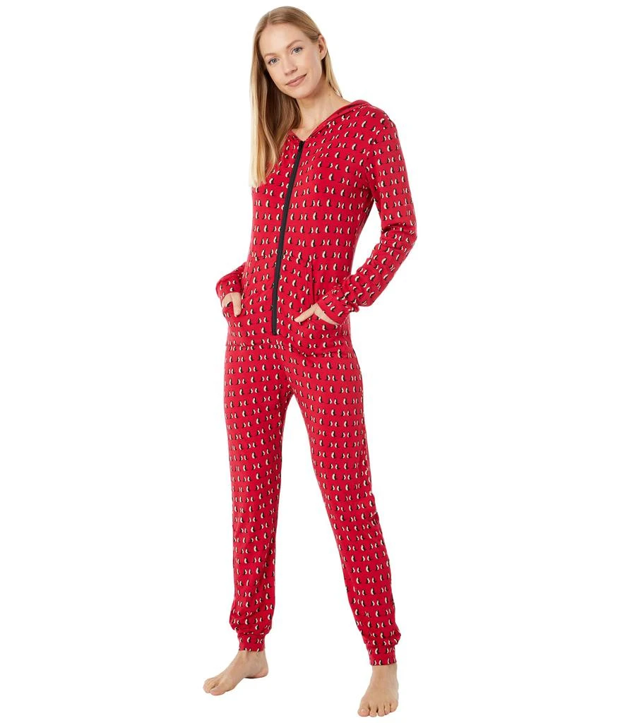 商品KicKee Pants|One-Piece PJ Jumpsuit with Hood,价格¥328,第1张图片