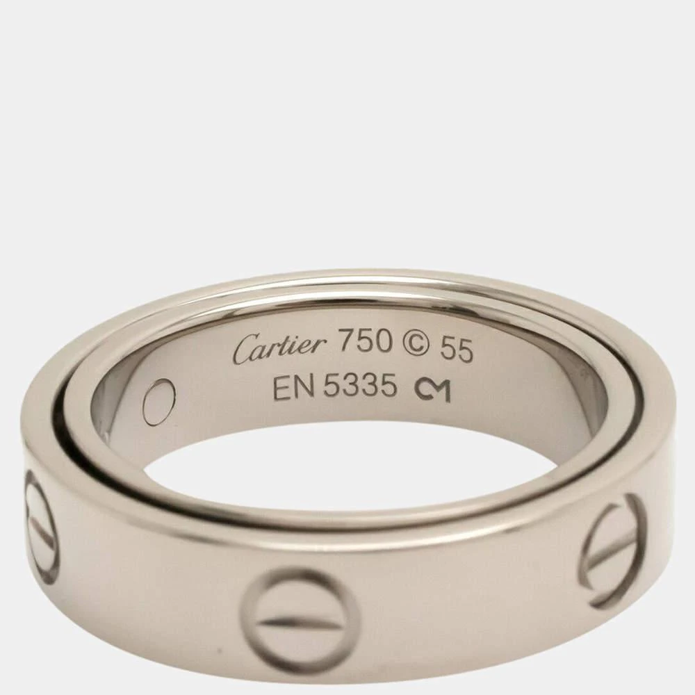 商品[二手商品] Cartier|Cartier Astro Love 18K White Gold Ring EU 55,价格¥11608,第2张图片详细描述