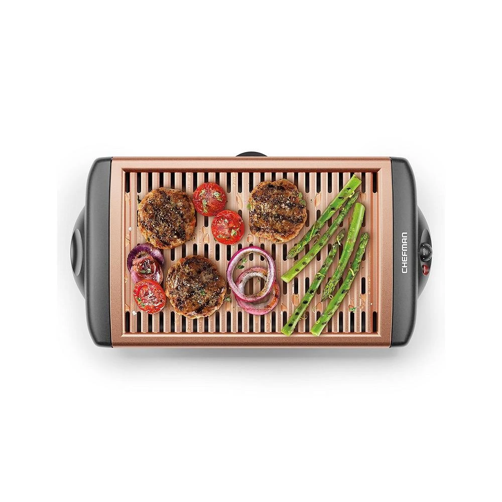 商品Chefman|Copper Indoor Grill Smokeless,价格¥643,第2张图片详细描述
