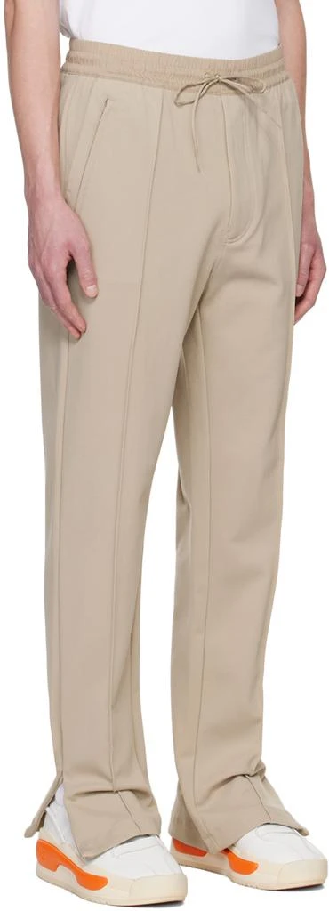 商品Y-3|Beige Bonded Lounge Pants,价格¥708,第2张图片详细描述