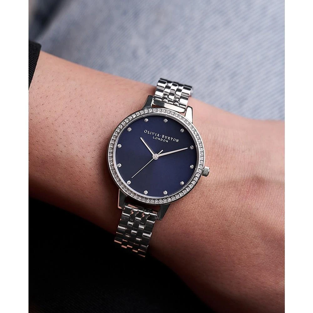 商品Olivia Burton|Women's Classics Stainless Steel Bracelet Watch 34mm,价格¥1345,第3张图片详细描述