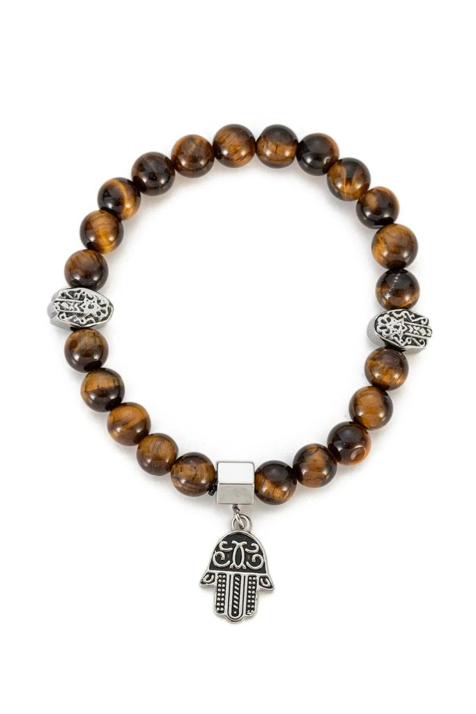 商品Eye Candy LA|Hamsa Beaded Bracelet,价格¥233,第1张图片