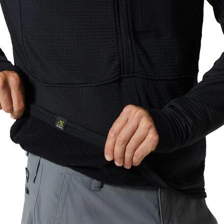 商品Mountain Hardwear|Polartec Power Grid Half-Zip Jacket - Men's,价格¥751,第5张图片详细描述