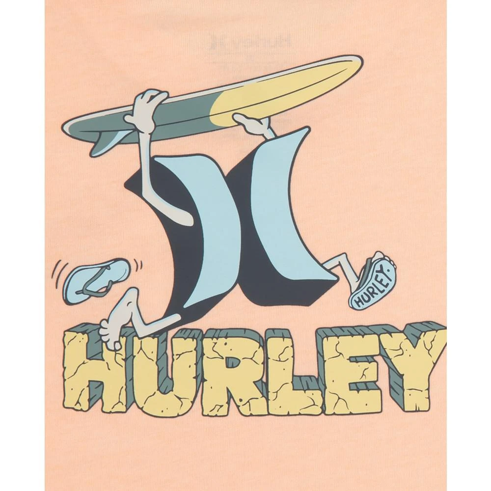 商品Hurley|Big Boys Surfs Up Mascot Tee,价格¥105,第4张图片详细描述