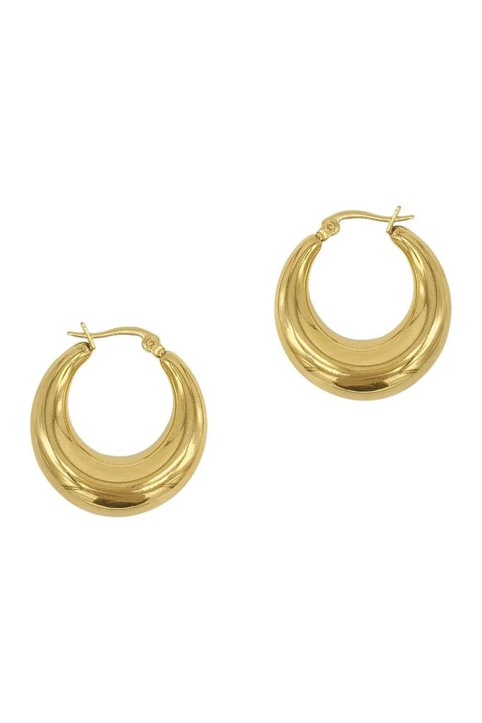 商品ADORNIA|Domed Hoop Earrings,价格¥152,第1张图片