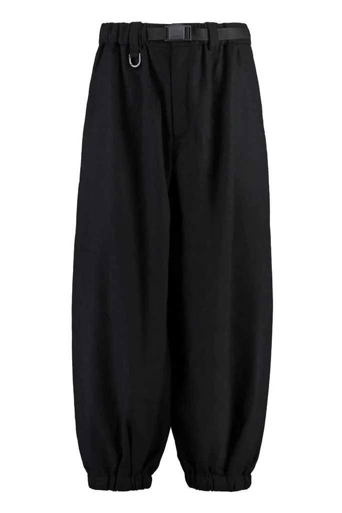 商品Y-3|Y-3 Buckle-Belted Logo Patch Trousers,价格¥1373,第1张图片