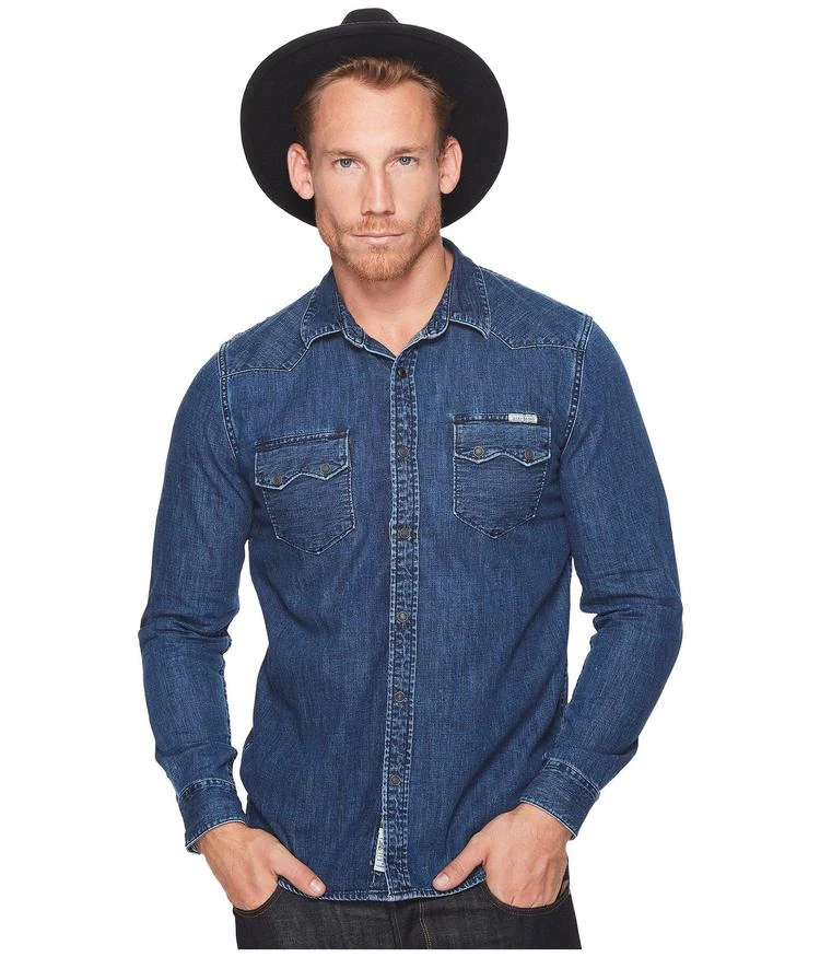 商品Lucky Brand|Classic Fit Western 牛仔衬衫,价格¥432,第1张图片