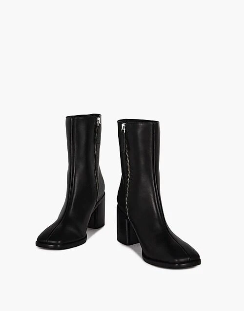 商品Madewell|Intentionally Blank Leather Contour Boots,价格¥1764,第1张图片