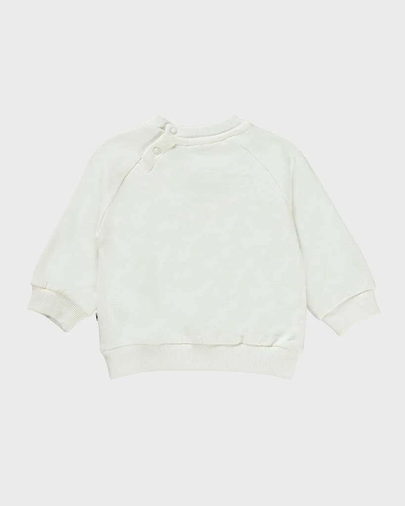 商品MOLO|Boy's Disc Happy Face Sweatshirt, Size 6M-3,价格¥426,第2张图片详细描述