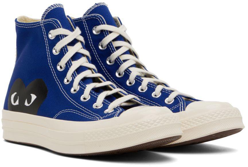 Blue Converse Edition Half Heart Chuck 70 Sneakers商品第4张图片规格展示