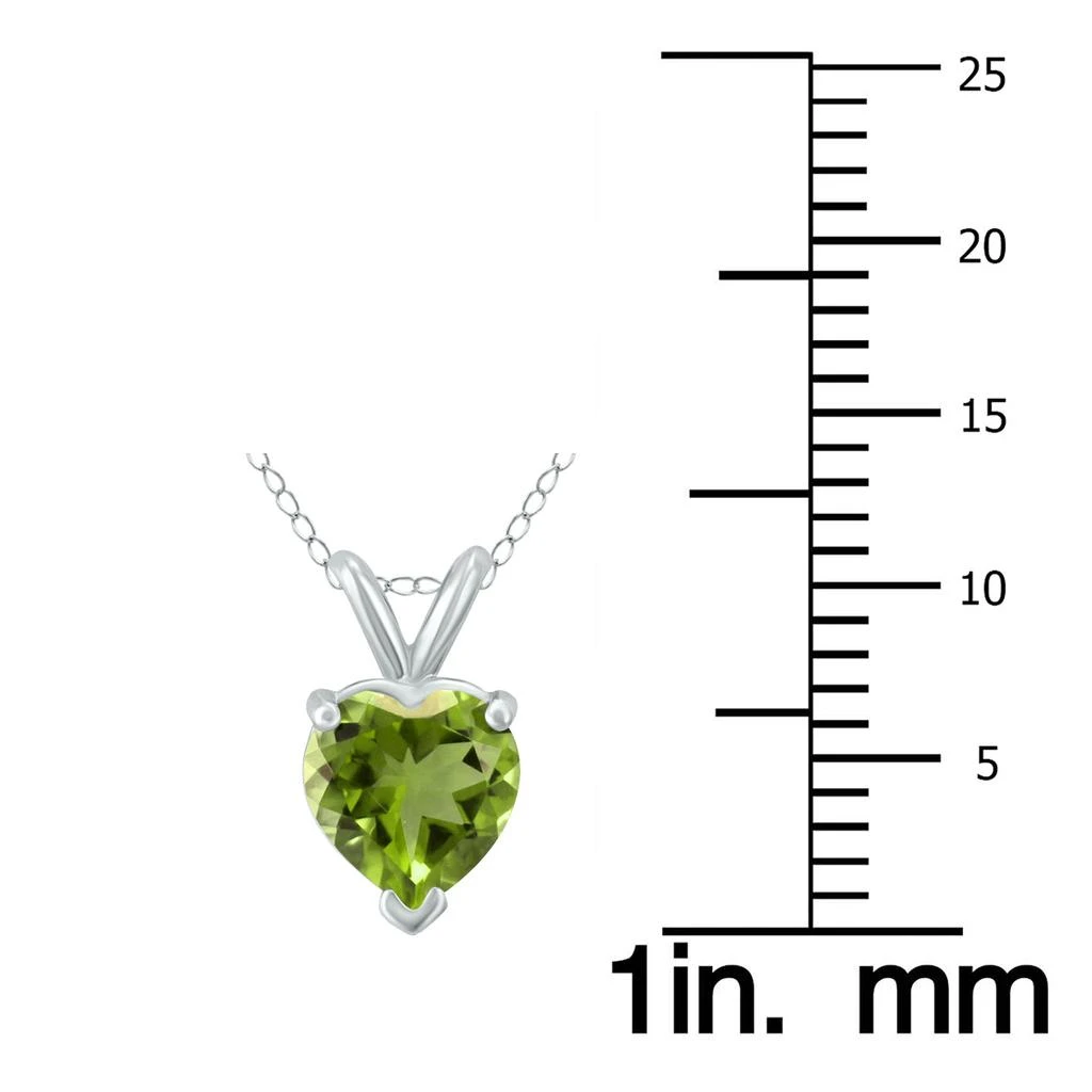 商品SSELECTS|14K  5Mm Heart Peridot Pendant,价格¥1112,第3张图片详细描述