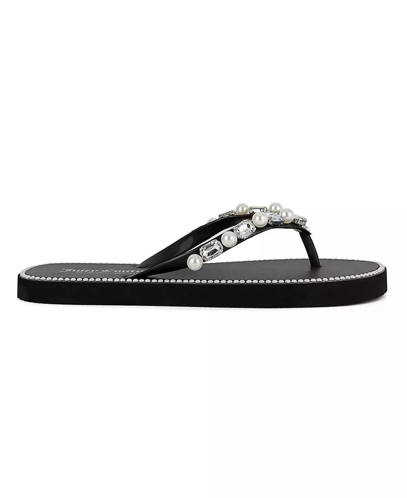 商品Juicy Couture|Women's Sade 2 Embellished Flip Flop Sandals,价格¥133,第2张图片详细描述