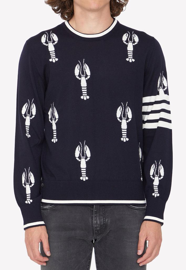 商品Thom Browne|Lobster Print Sweater,价格¥5622,第1张图片