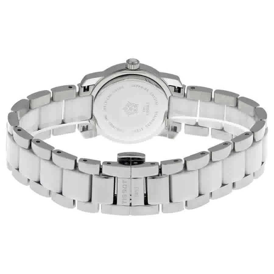 商品Tissot|T-Trend Cera White Ceramic Diamond Ladies Watch T0642102201600,价格¥1105,第3张图片详细描述