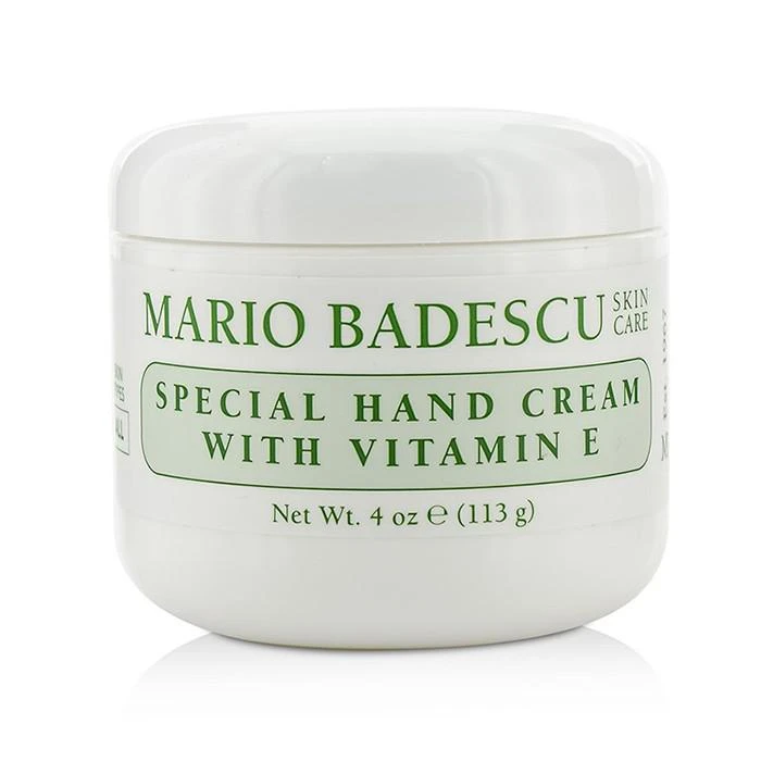 商品Mario Badescu|Mario Badescu 维生素E润手霜Special Hand Cream with Vitamin E 113g/4oz,价格¥141,第1张图片