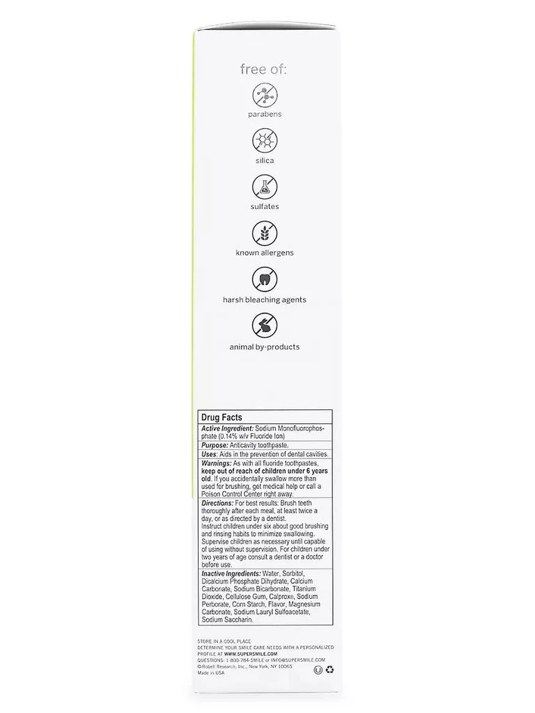 商品Supersmile|Green Apple Professional Whitening Toothpaste,价格¥160,第4张图片详细描述