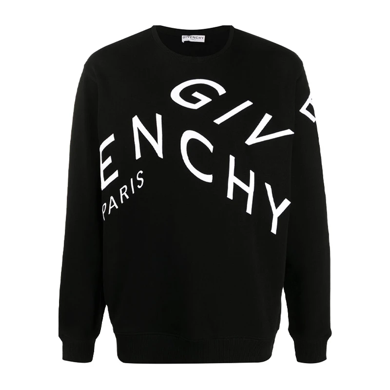 商品[国内直发] Givenchy|GIVENCHY 纪梵希 男士黑色卫衣 BMJ07H30AF-004,价格¥5312,第1张图片