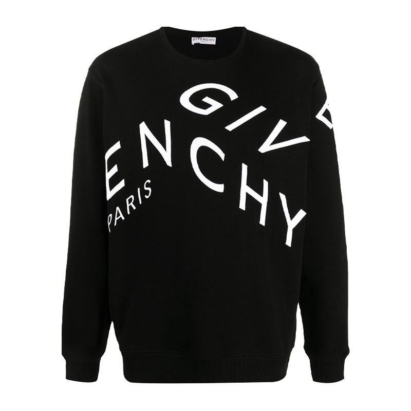 商品[国内直发] Givenchy|GIVENCHY 纪梵希 男士黑色卫衣 BMJ07H30AF-004,价格¥5609,第1张图片