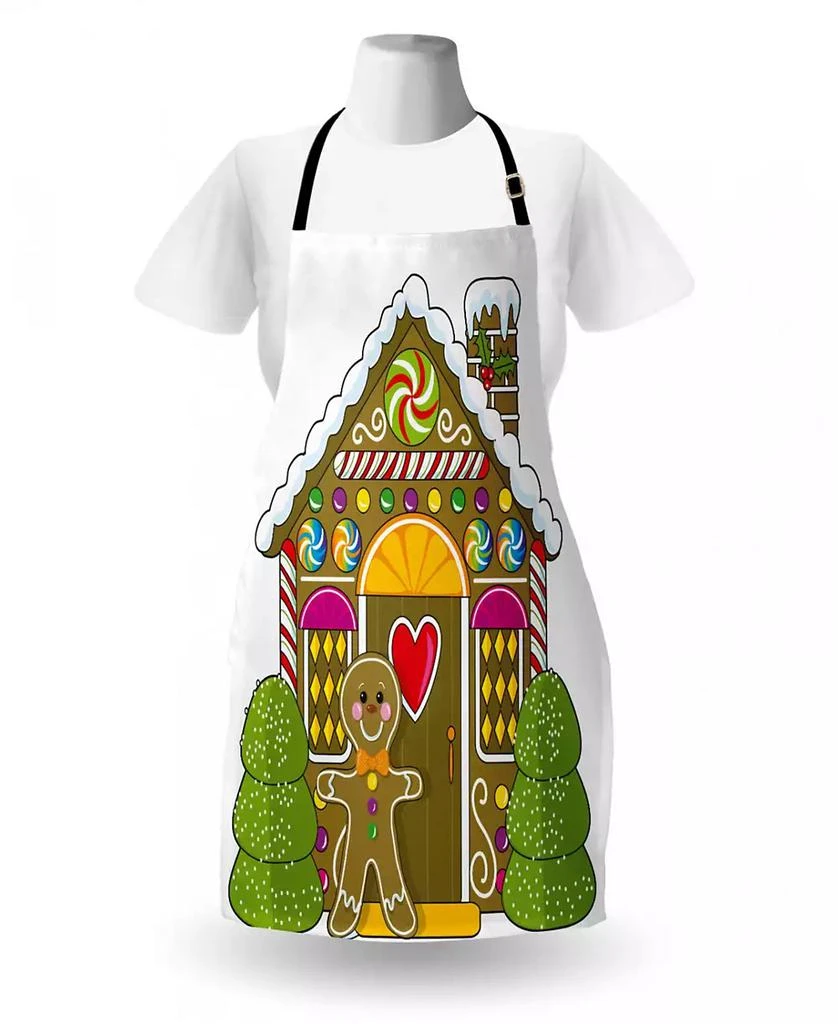 商品Ambesonne|Gingerbread Man Apron,价格¥417,第2张图片详细描述