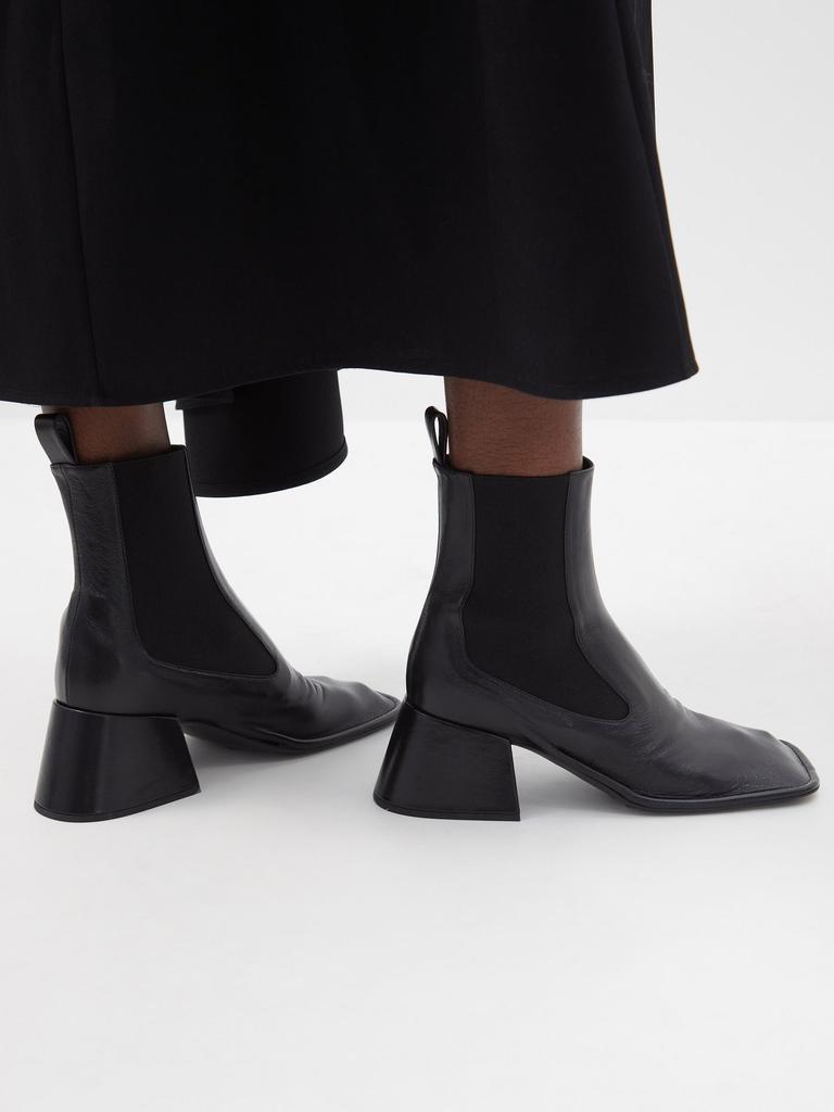 商品Jil Sander|Nikki square-toe leather boots,价格¥6465,第5张图片详细描述