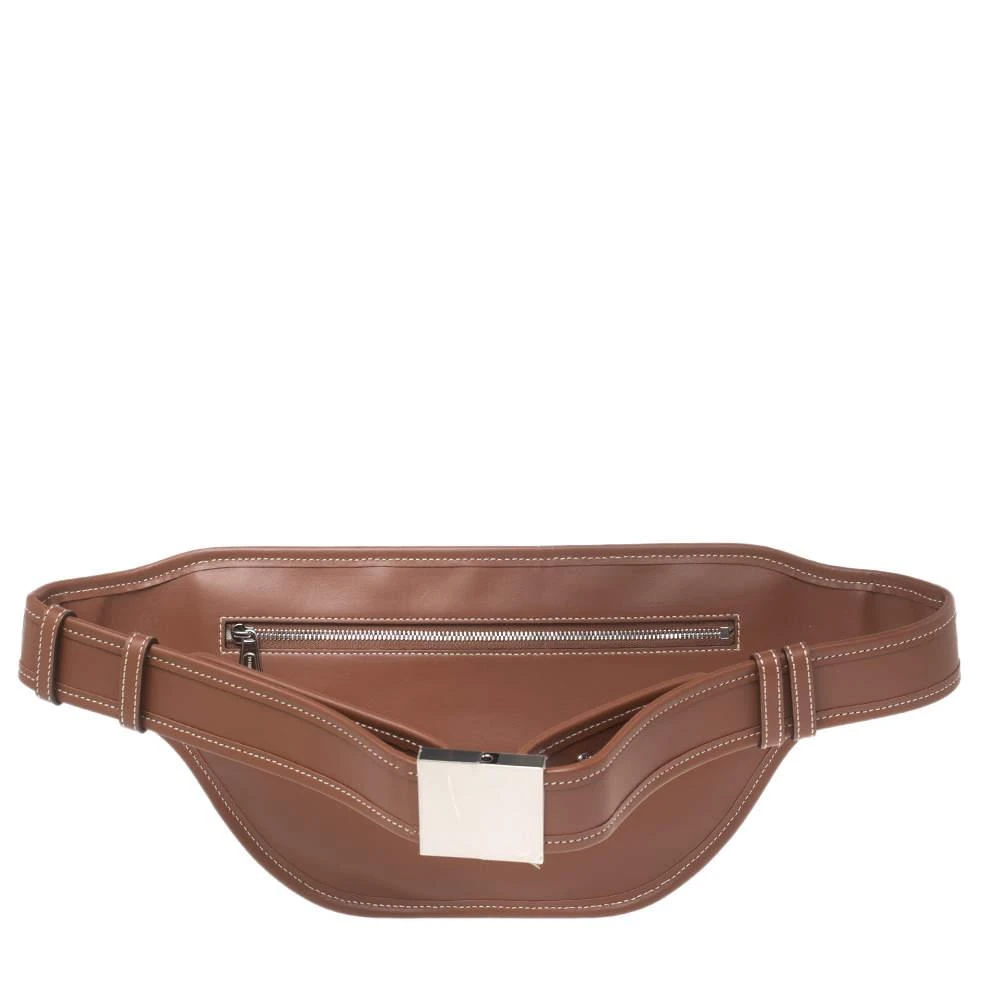 商品Burberry|Burberry Tan Leather Brummell Belt Bag,价格¥3772,第4张图片详细描述