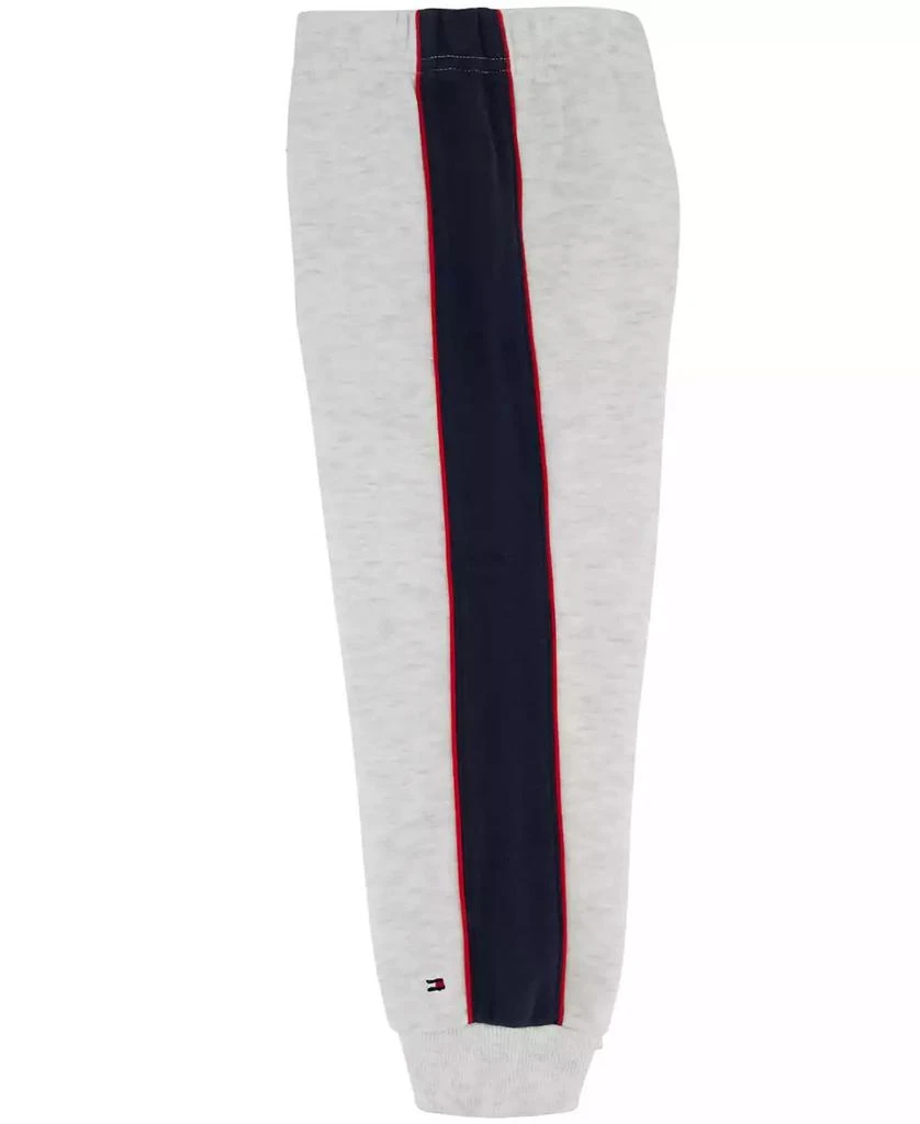 商品Tommy Hilfiger|Baby Boy Heather Colorblock Fleece Sweatsuit,价格¥152,第2张图片详细描述