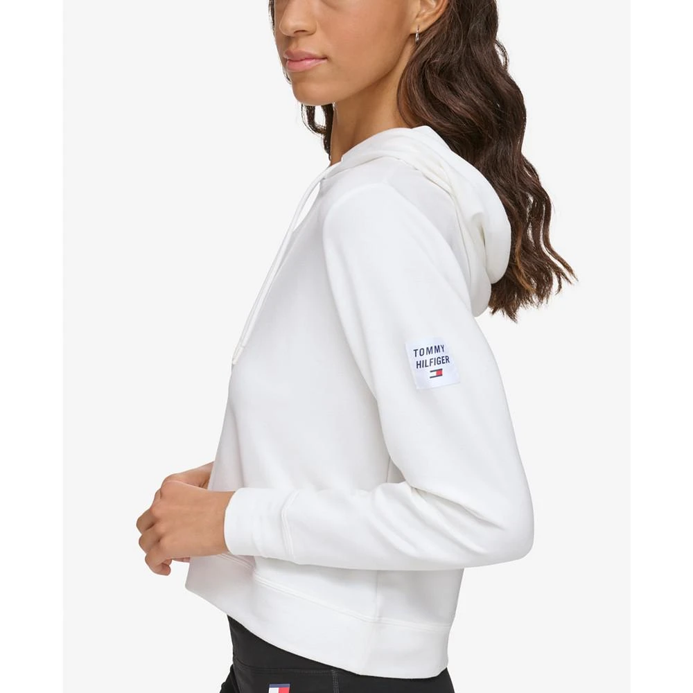 商品Tommy Hilfiger|Women's Cropped Pullover Hoodie,价格¥268,第3张图片详细描述